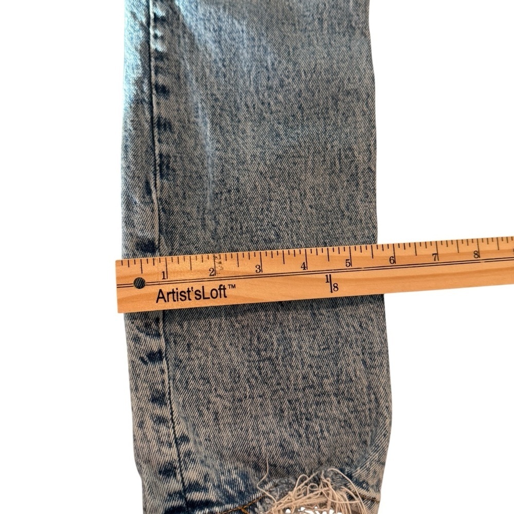 Abercrombie Fitch Women's Curve Love The Mom High Rise Tapered Jeans Size 29 8 - Picture 8 of 11